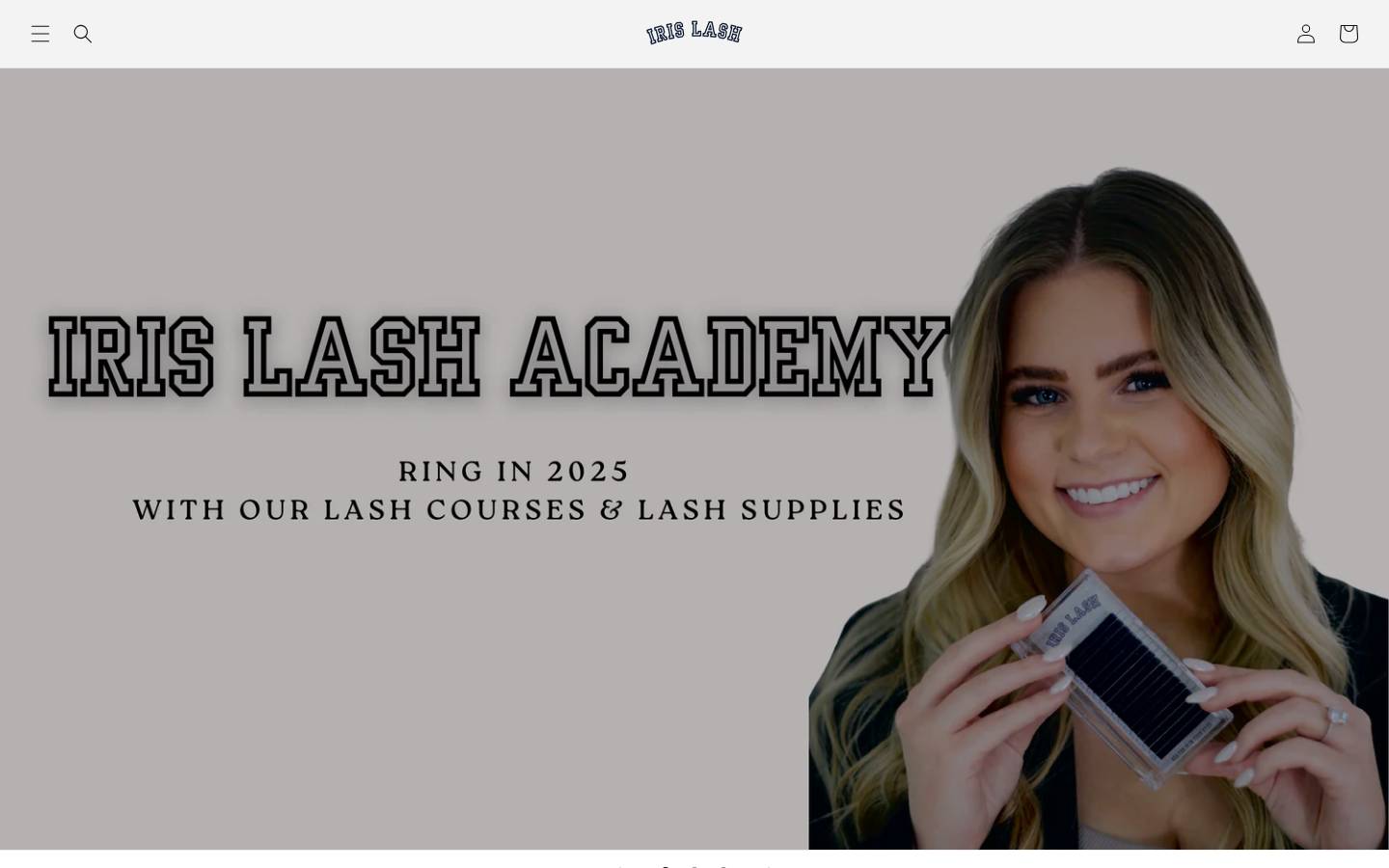 irislashproduct.com homepage screenshot