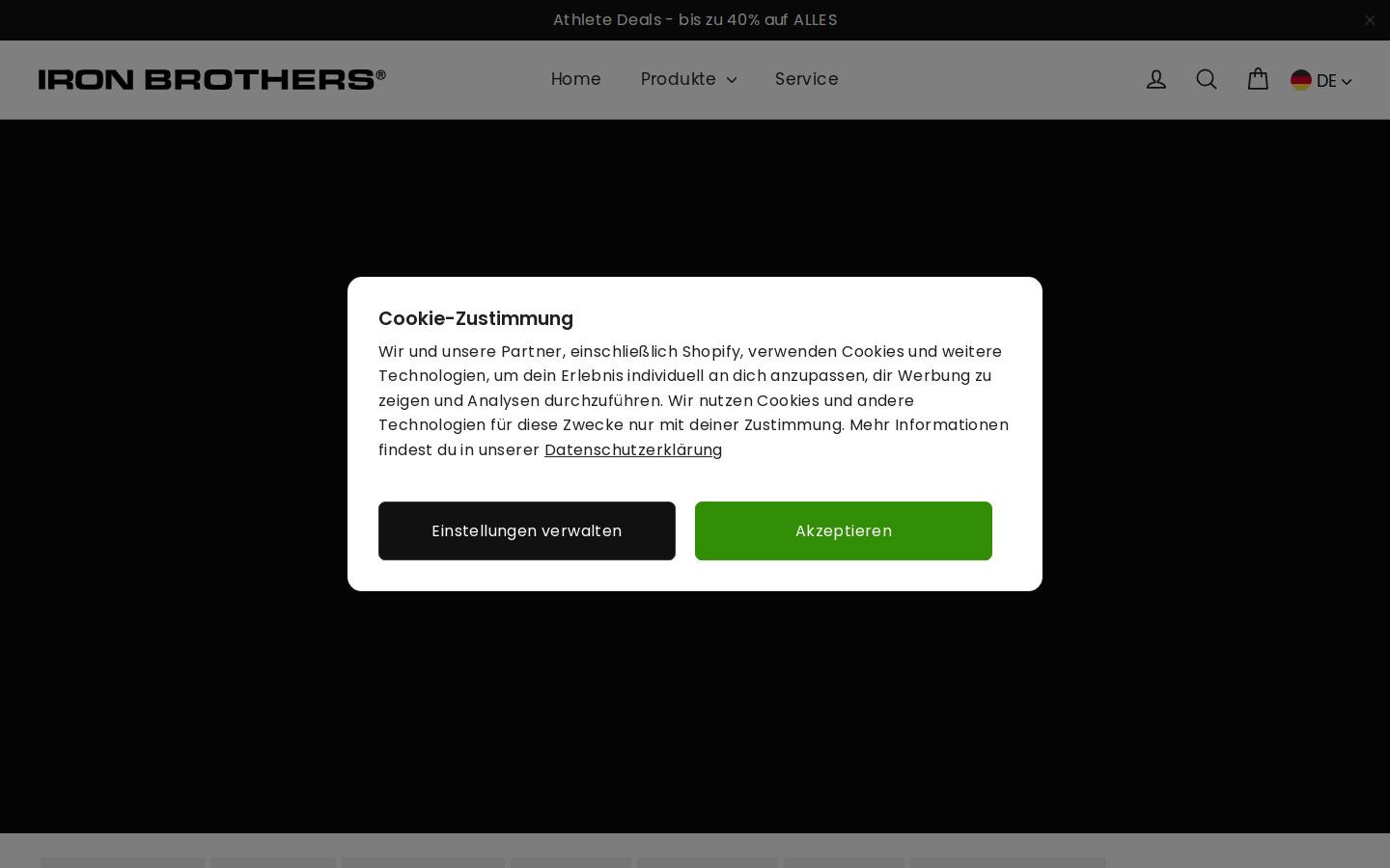Iron Brothers homepage screenshot