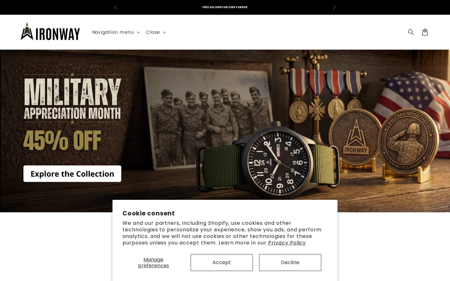 ironwaywatch.com homepage screenshot