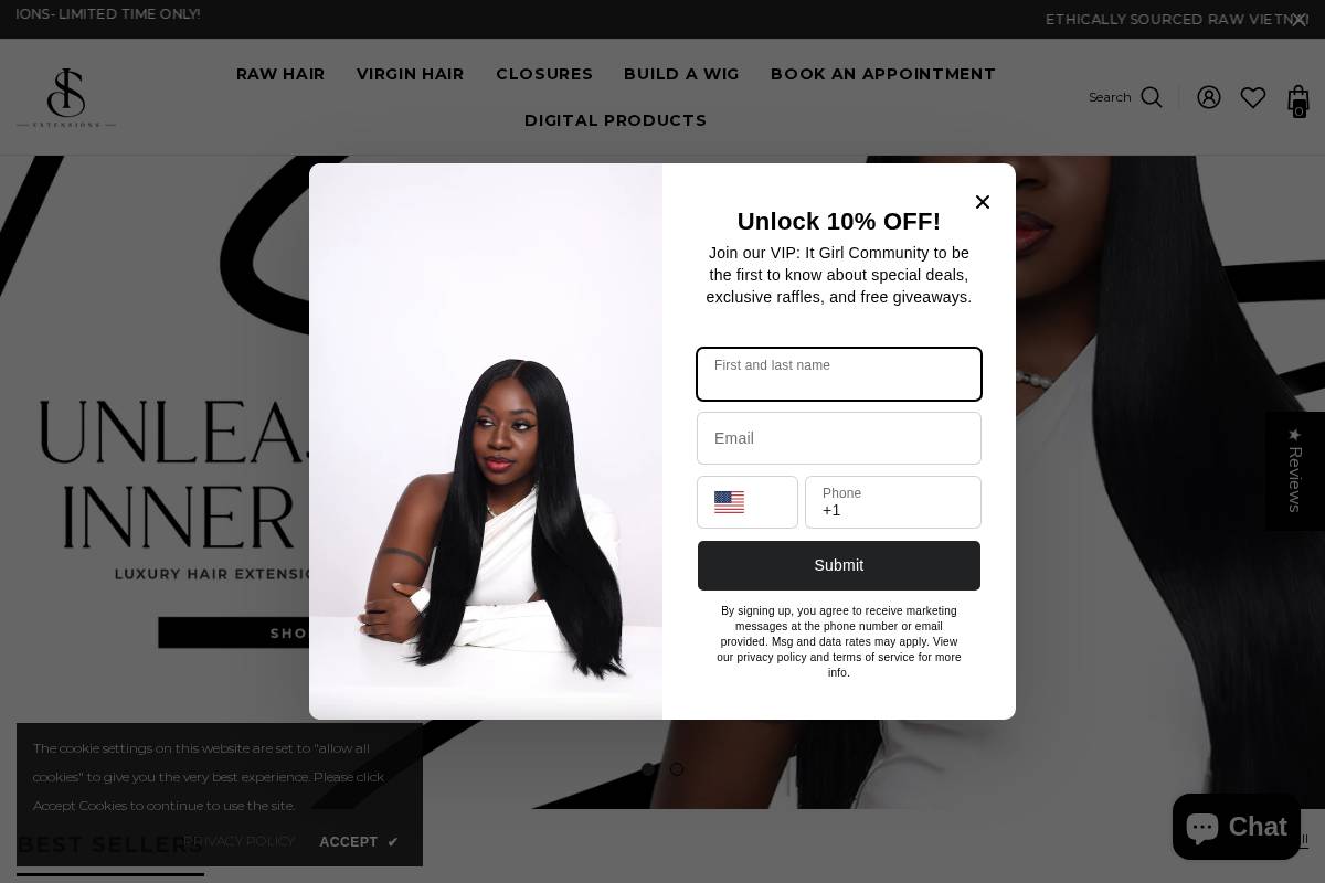 is-extensions.com homepage screenshot