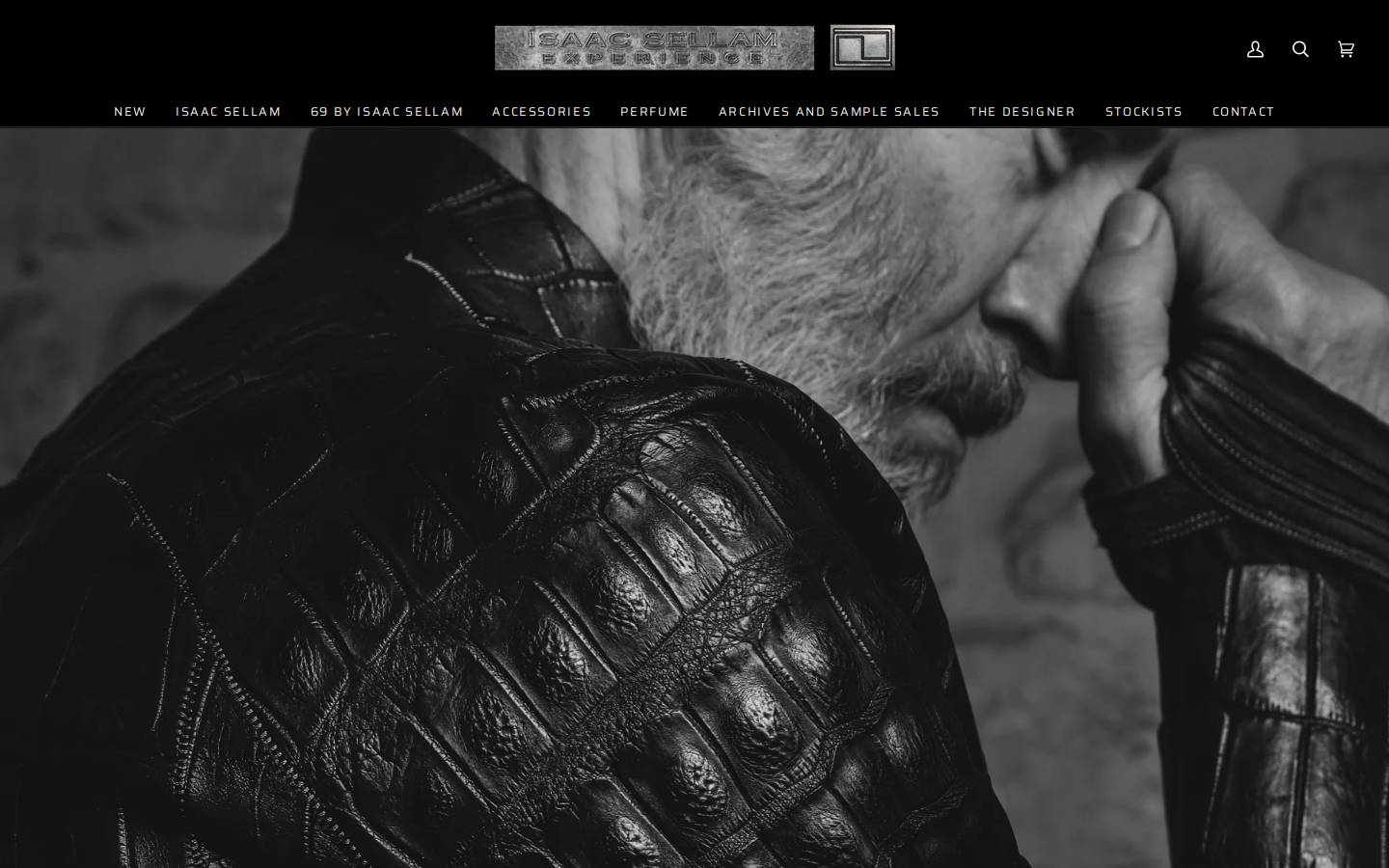 Isaacsellam homepage screenshot