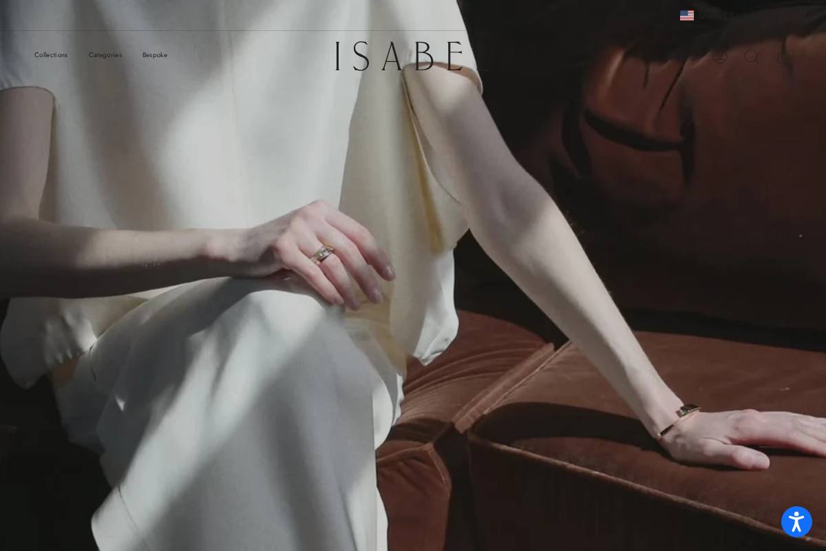 isabelgemology.com homepage screenshot