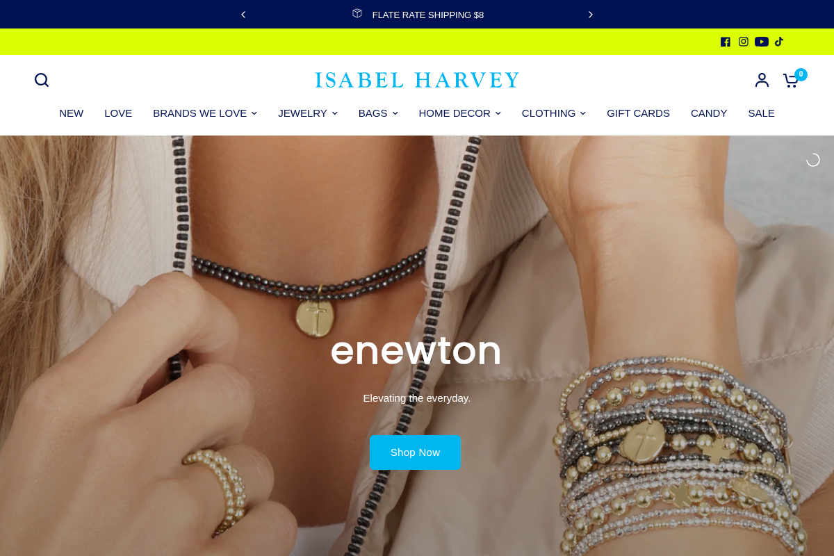 isabelharvey.com homepage screenshot