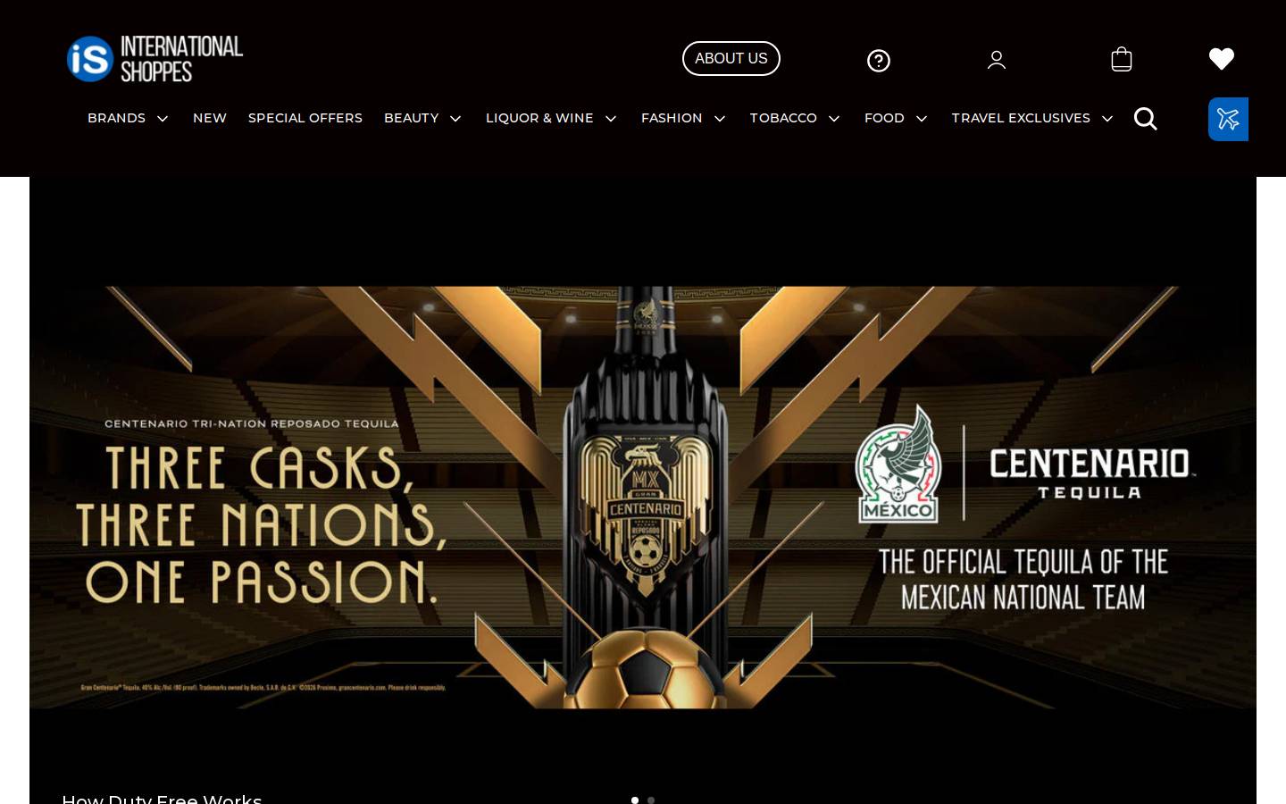 ishoppes.com homepage screenshot