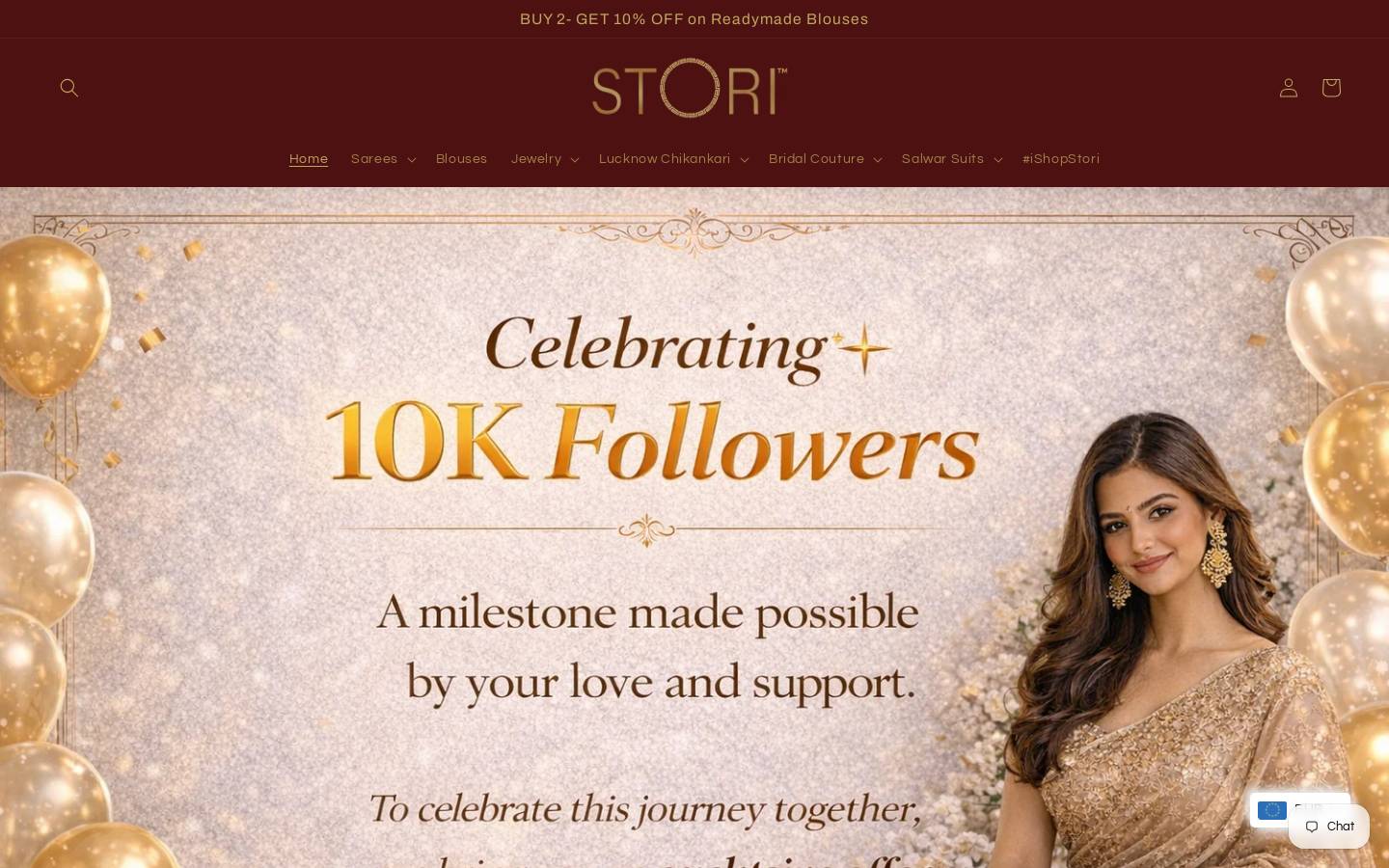 ishopstori.com homepage screenshot
