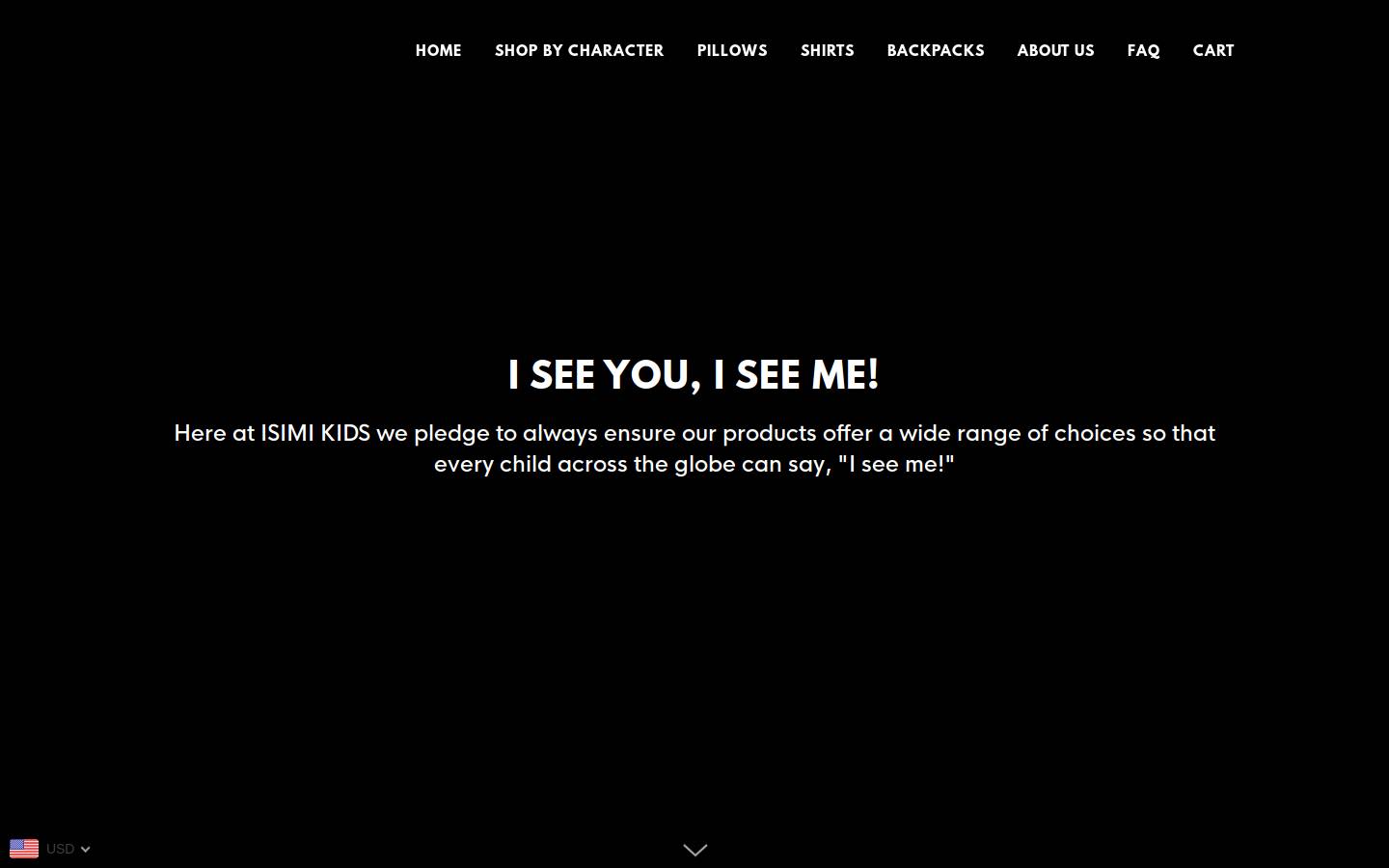 isimikids.com homepage screenshot
