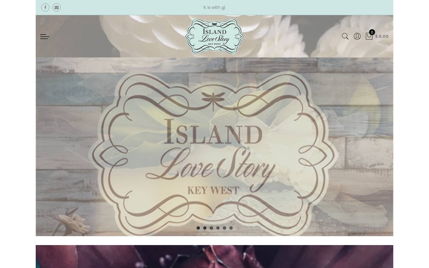 islandlovestory.com homepage screenshot