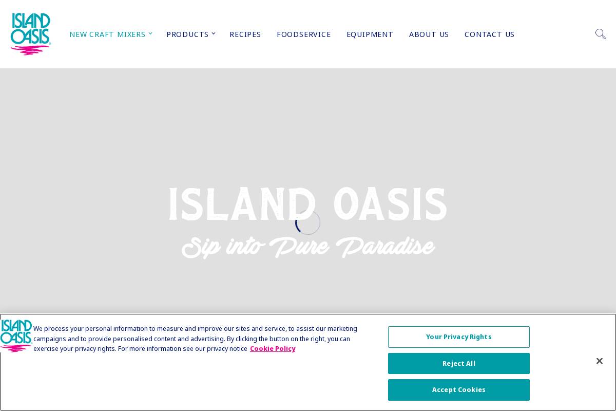 islandoasis.com homepage screenshot