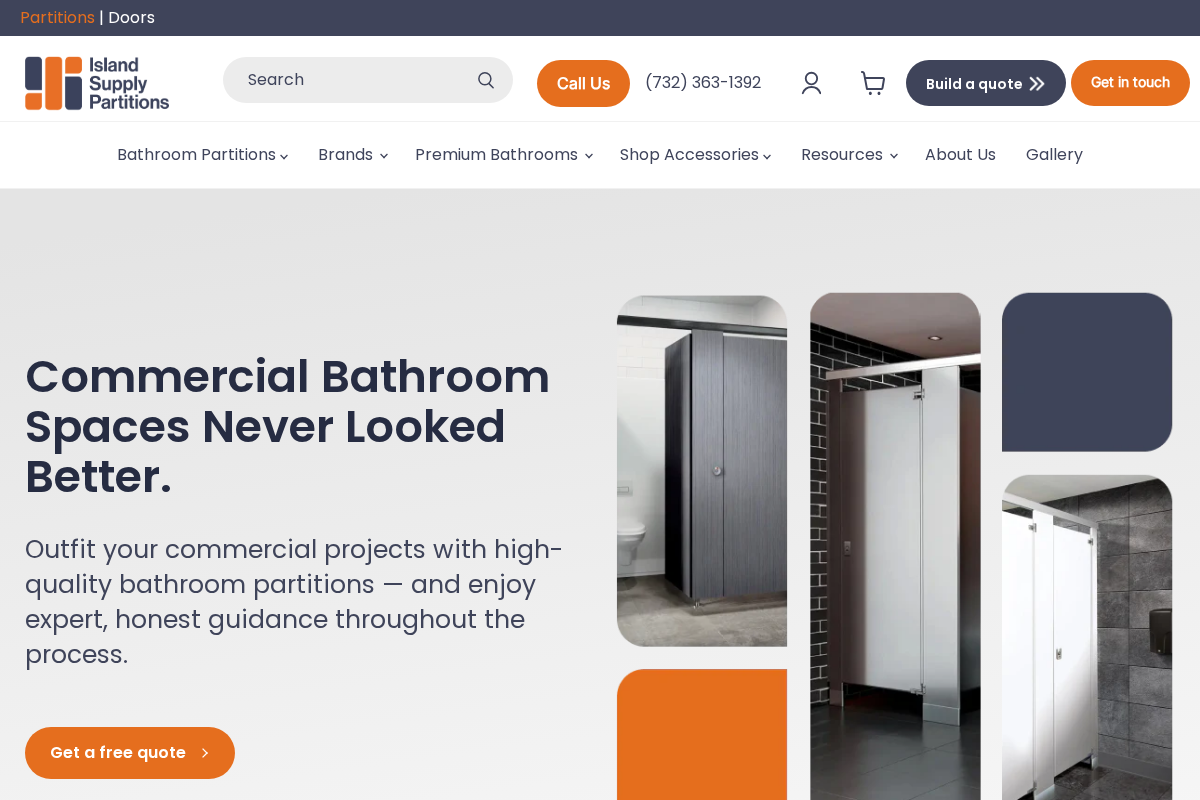 Island Supply Inc. homepage screenshot