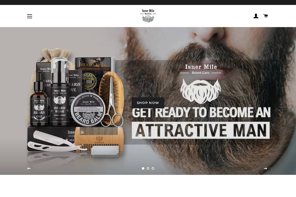 isner-mile.com homepage screenshot