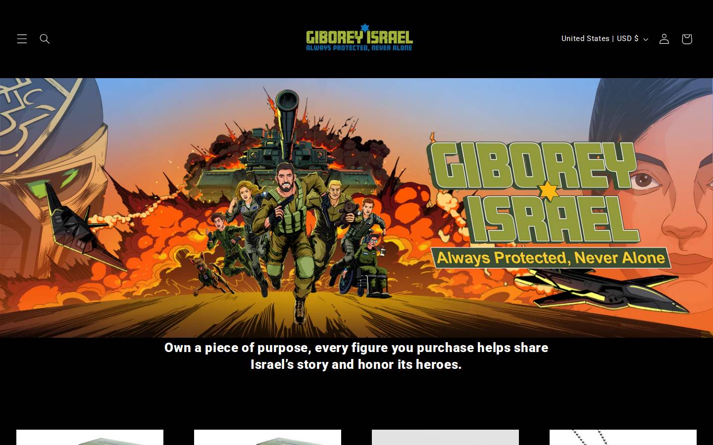 israeliheroes.com homepage screenshot