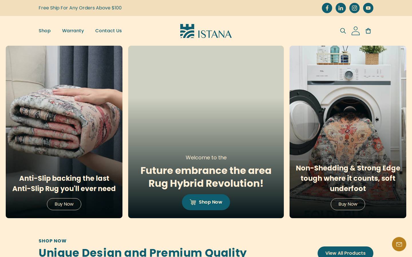 istana.us homepage screenshot