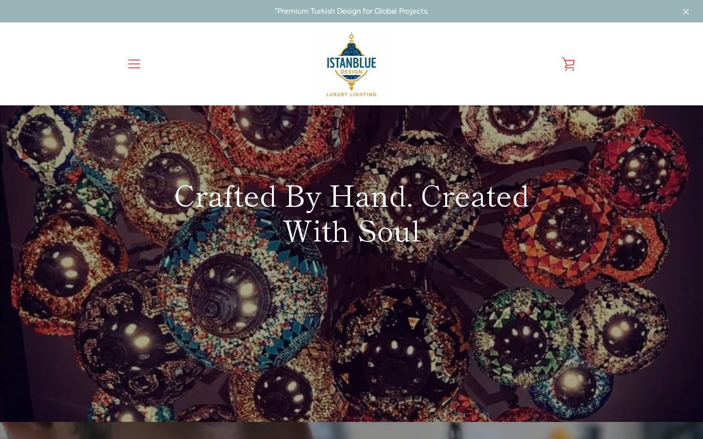 istanbluedesign.com homepage screenshot