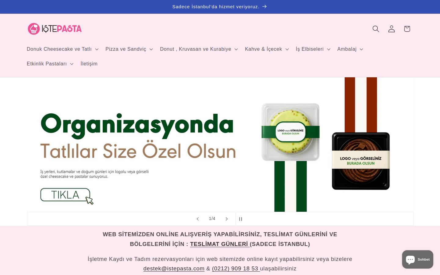 istepasta.com homepage screenshot