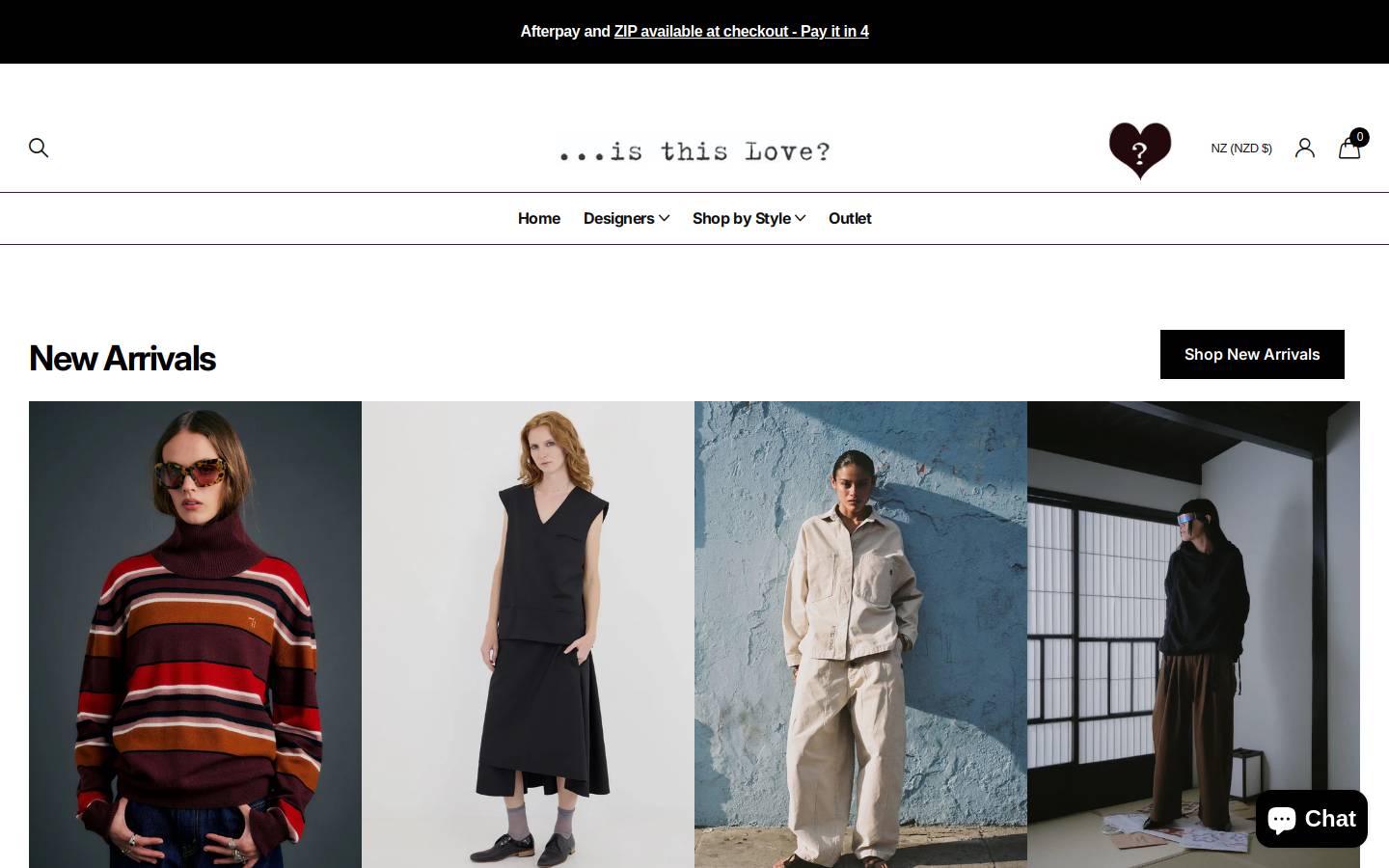isthislove.co.nz homepage screenshot