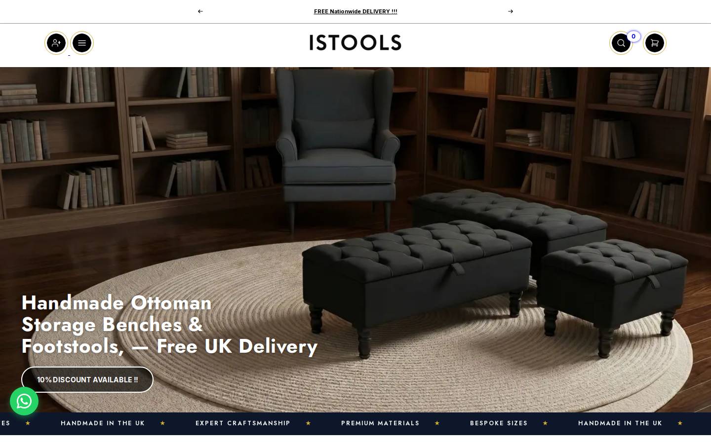 ISTOOLS homepage screenshot