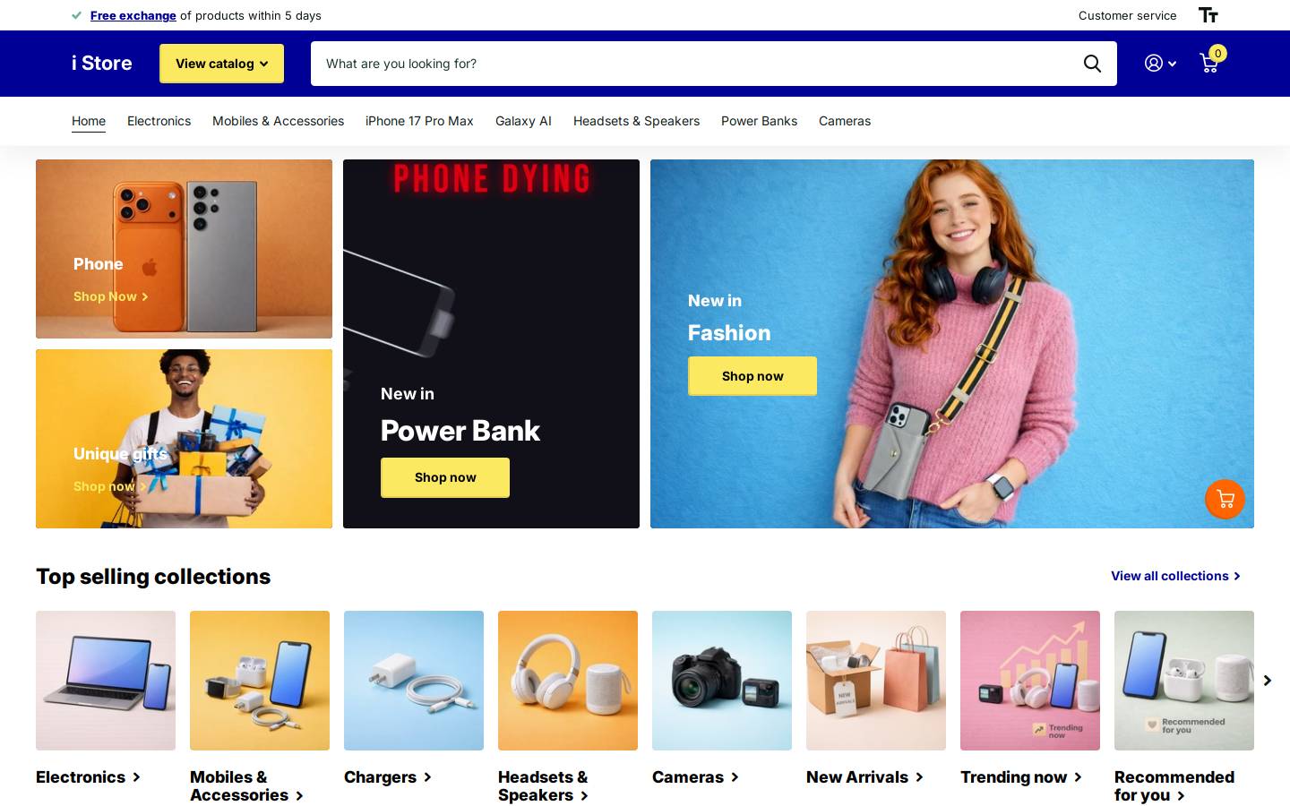 istore-uae.com homepage screenshot