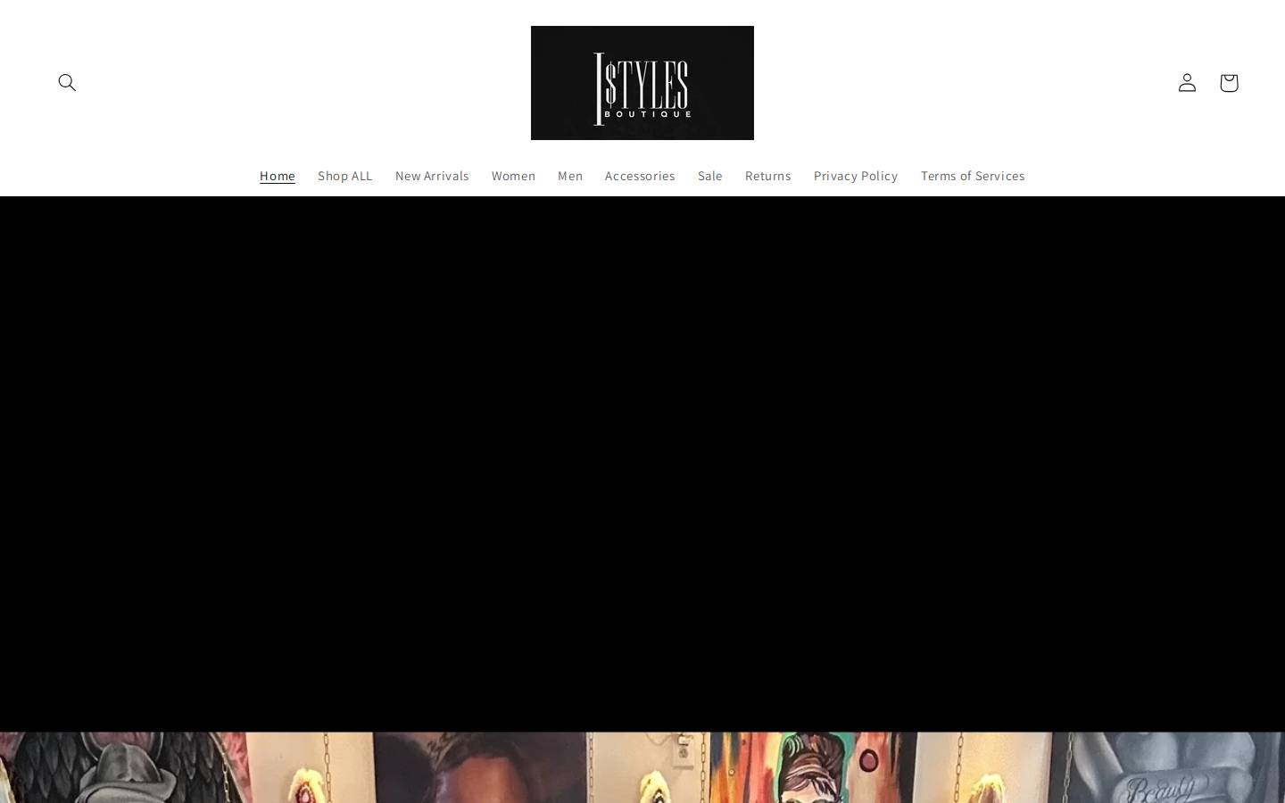 istylesboutique.com homepage screenshot