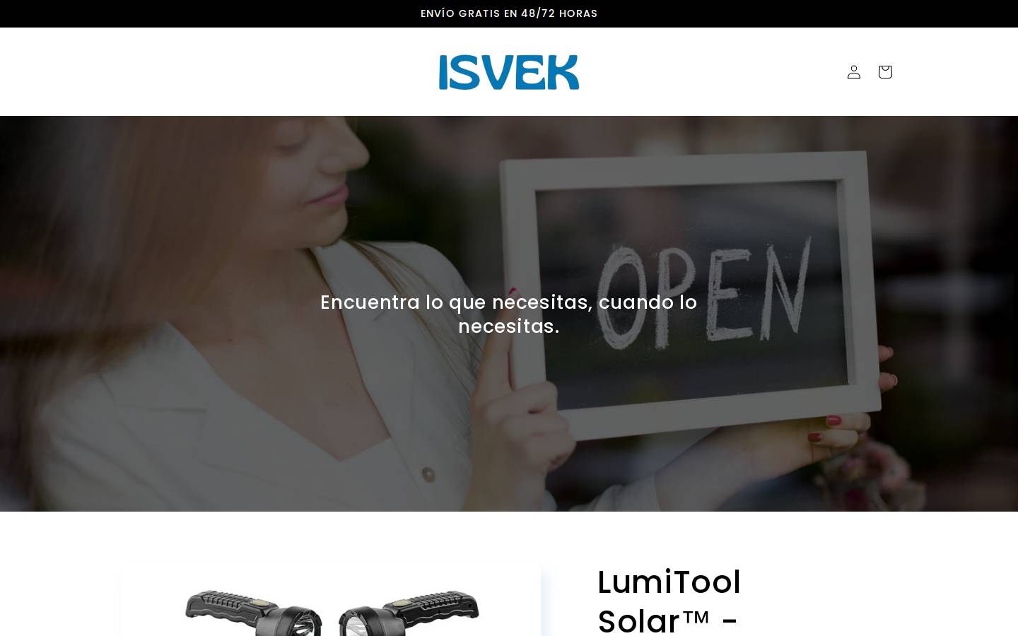 isvek.com homepage screenshot