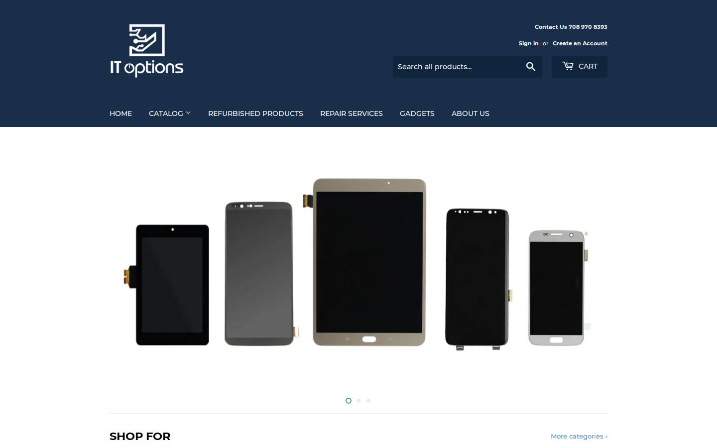 it-options.org homepage screenshot