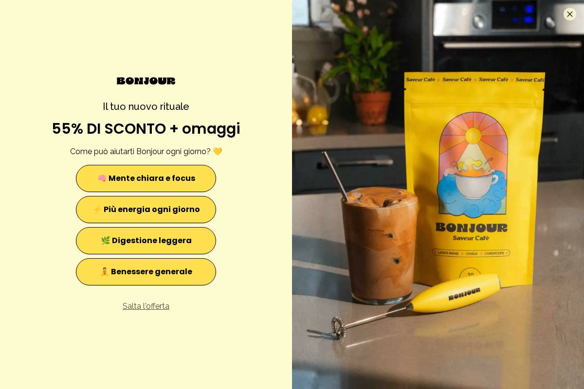 it.bonjourdrink.co homepage screenshot