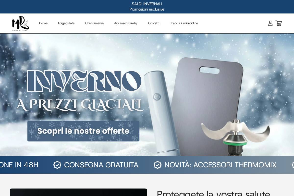 it.matosduchef.com homepage screenshot