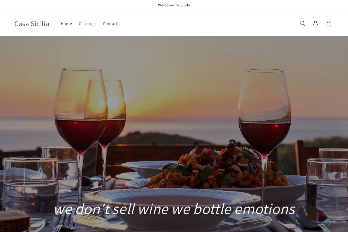 italsicily.com homepage screenshot