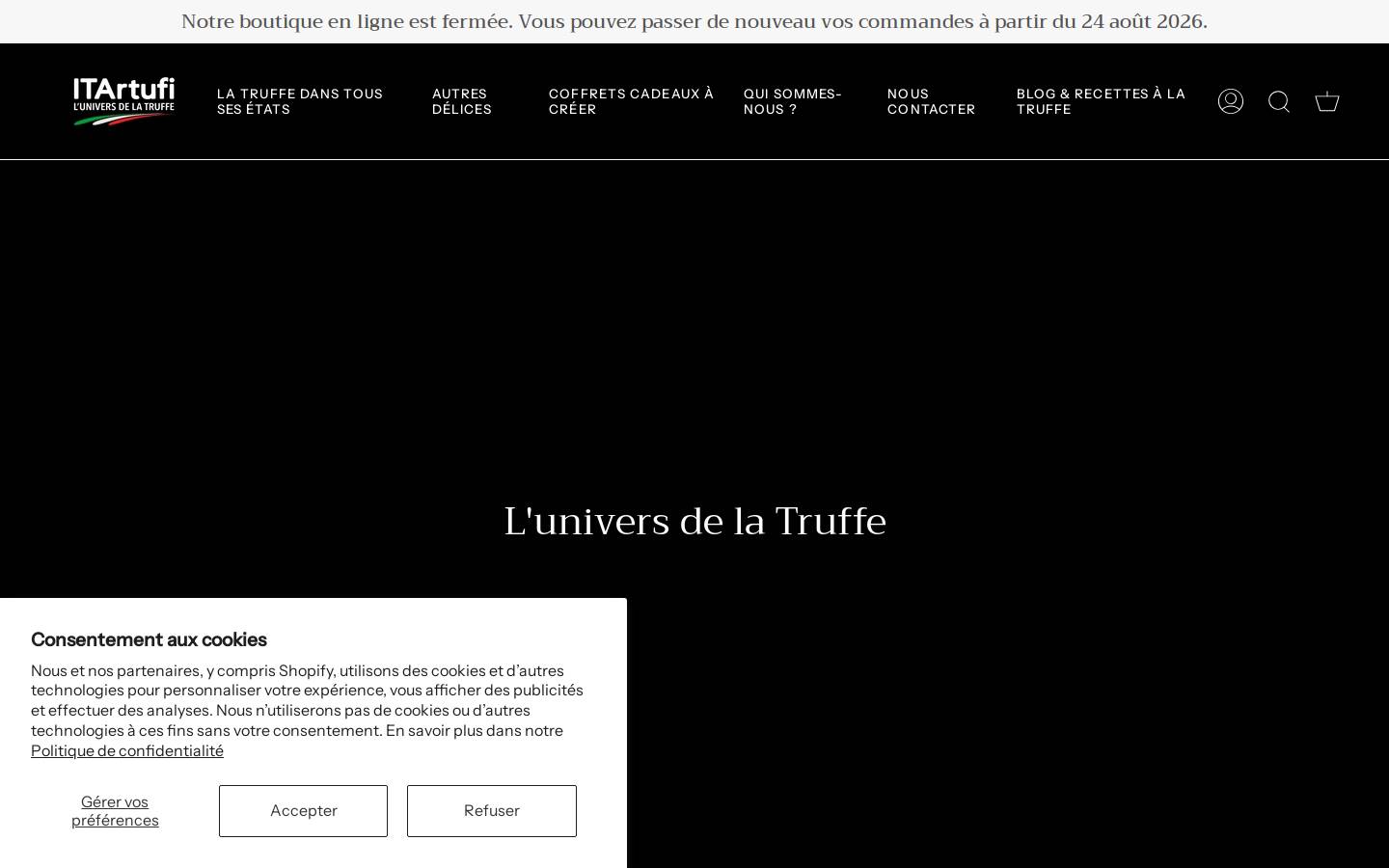 itartufi.fr homepage screenshot