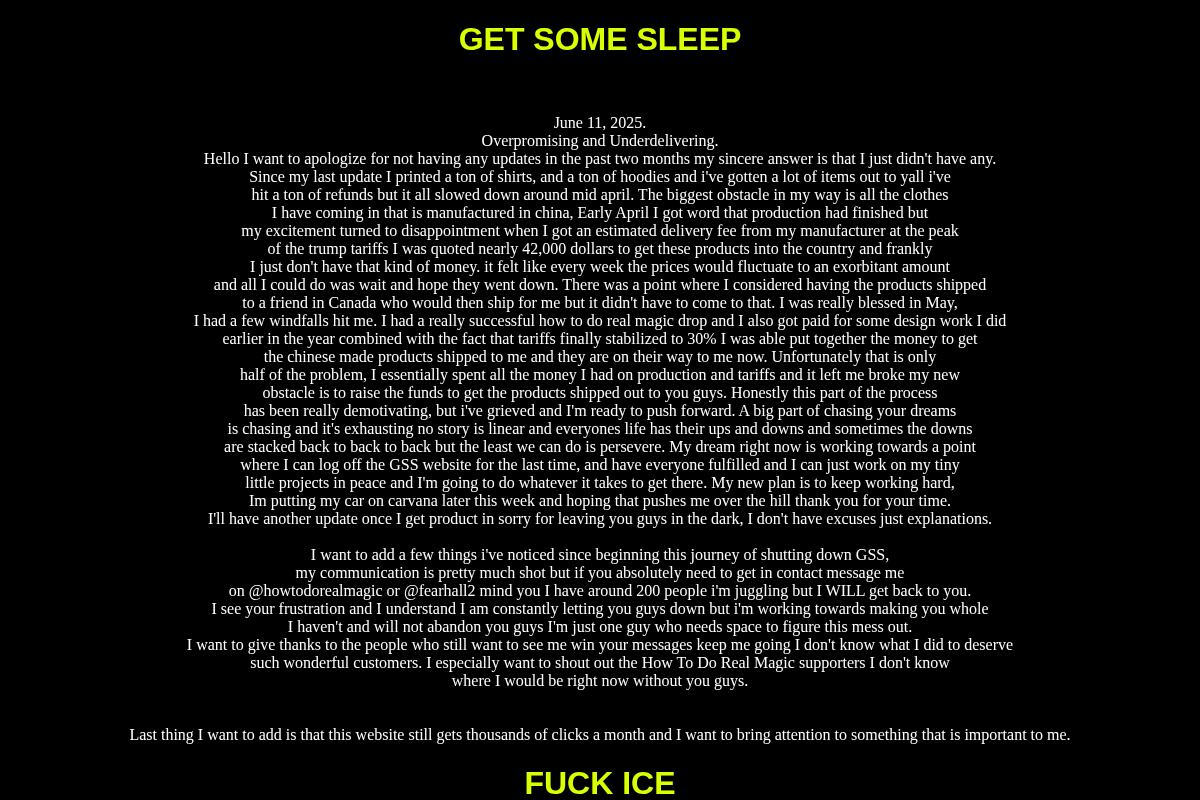 ithinkihatemyself.com homepage screenshot