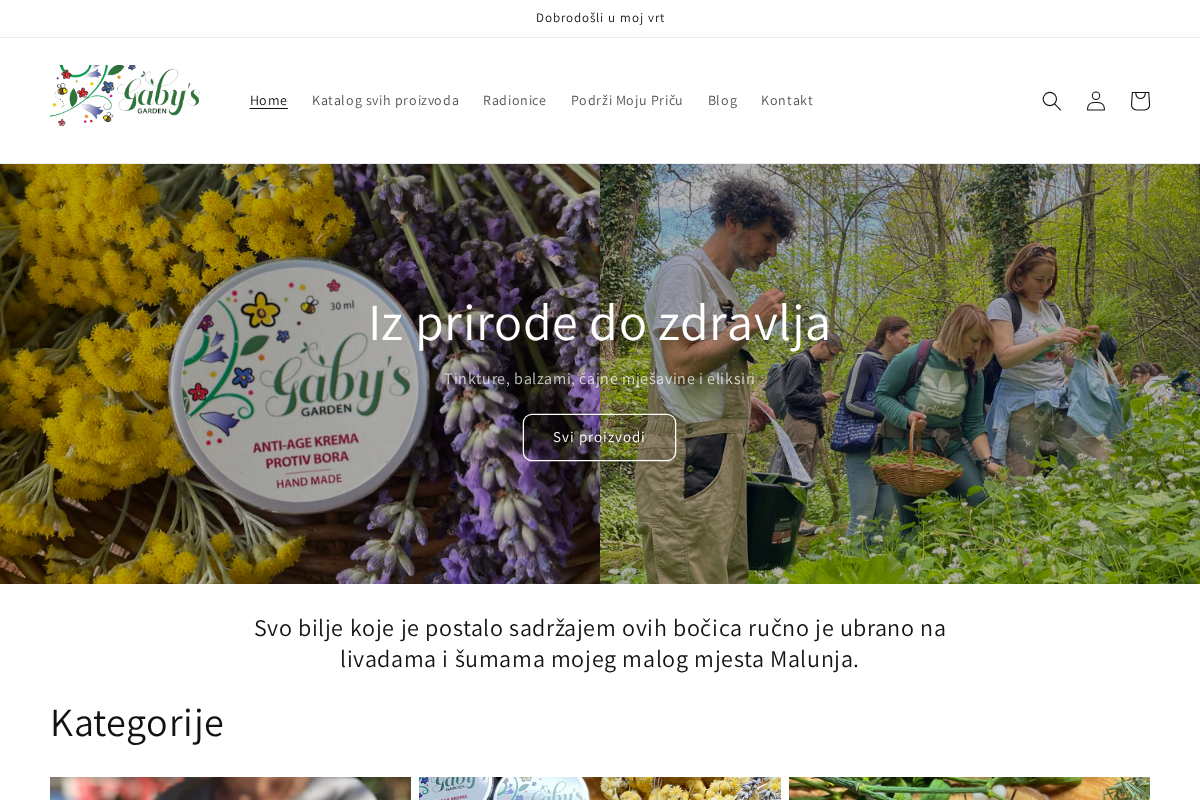 itisgabysgarden.com homepage screenshot