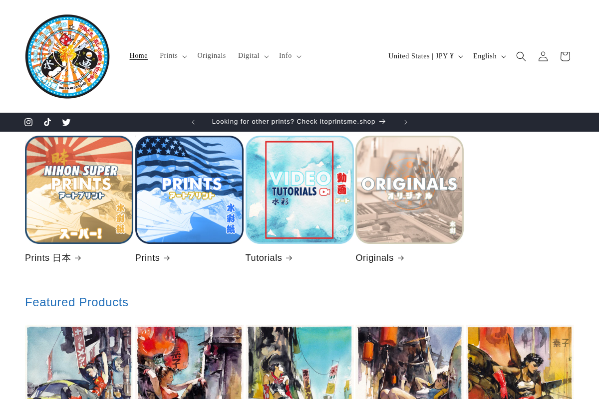 itoscaresme.shop homepage screenshot