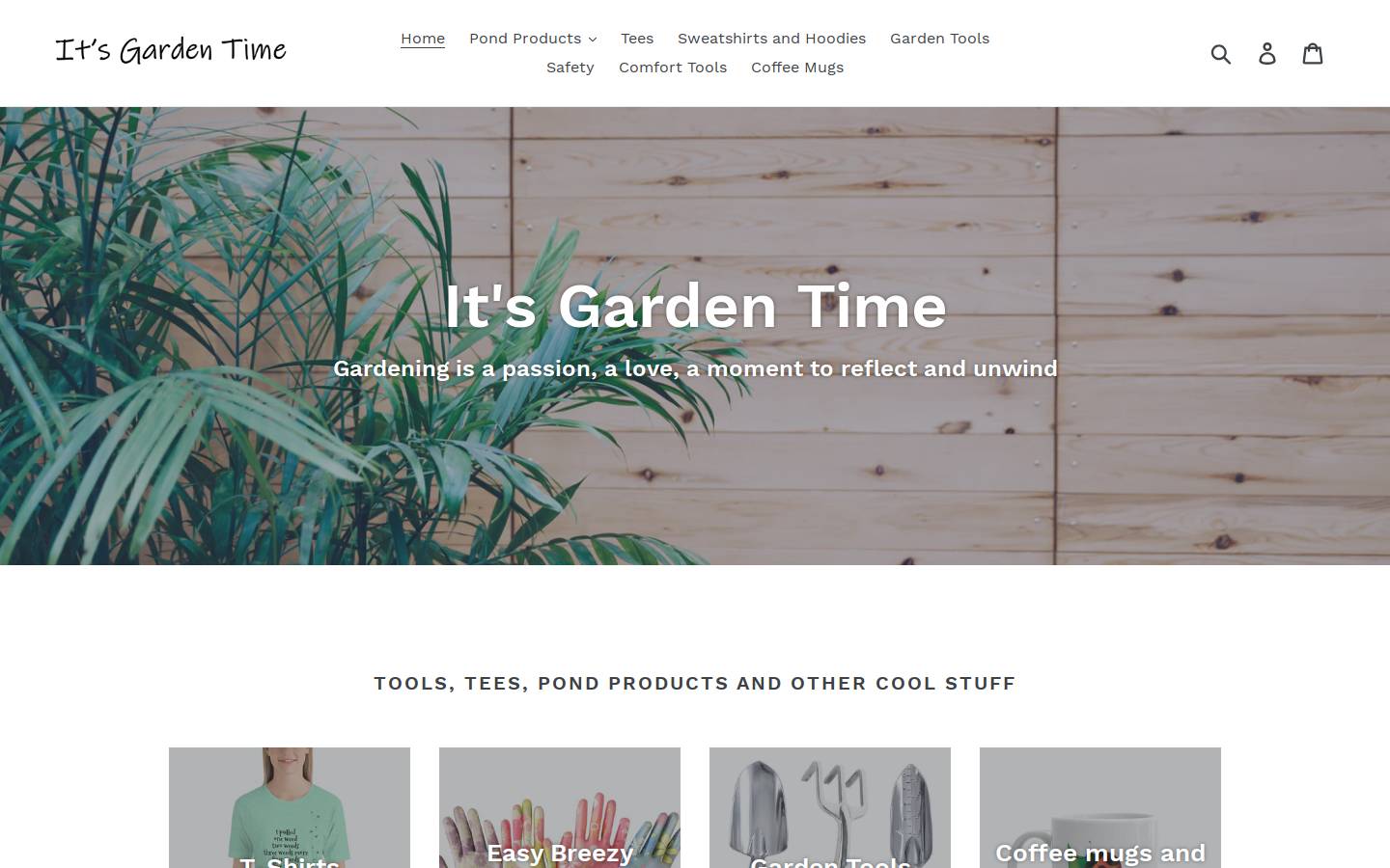 itsgardentime.net homepage screenshot