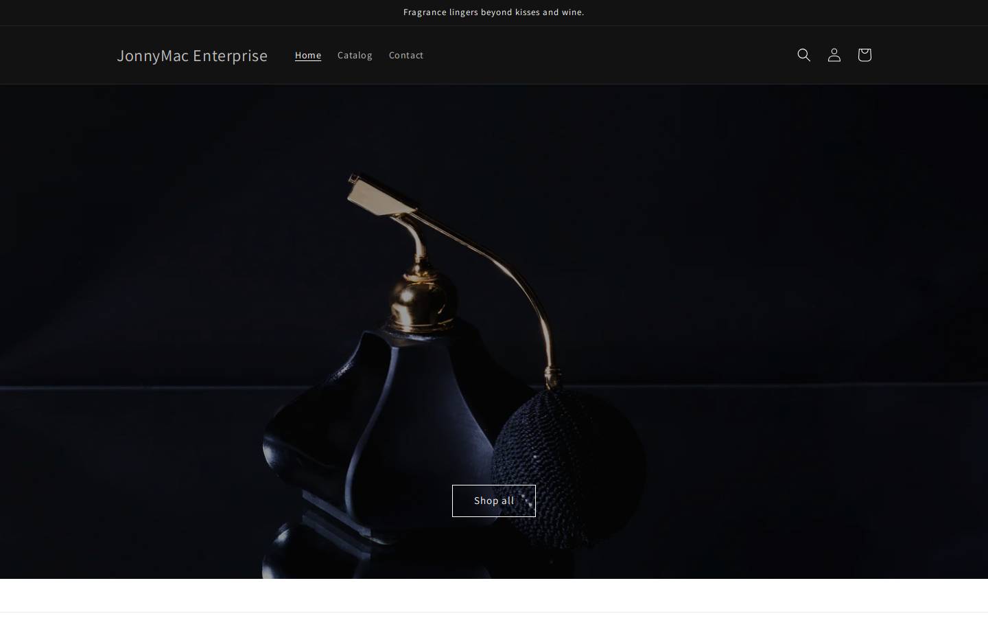 itsjonnymac.com homepage screenshot