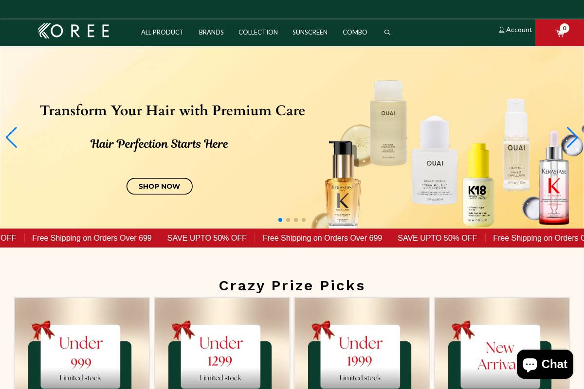 itskoree.com homepage screenshot