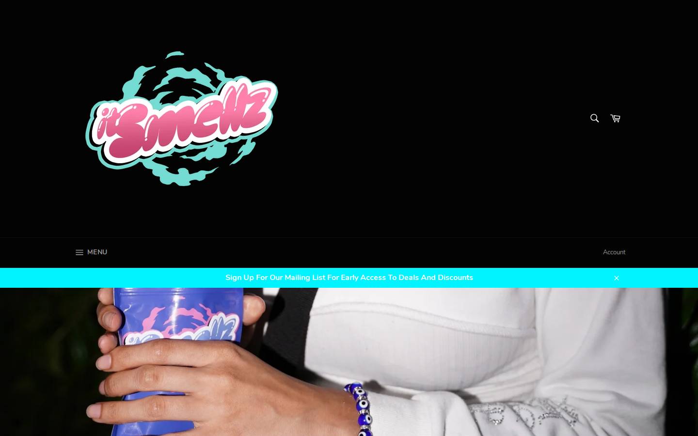 itsmellz.com homepage screenshot