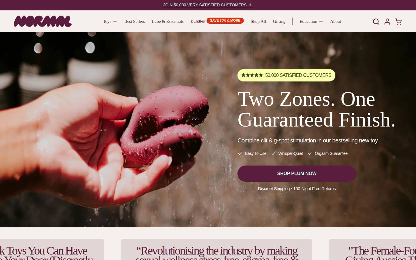 itsnormal.com homepage screenshot