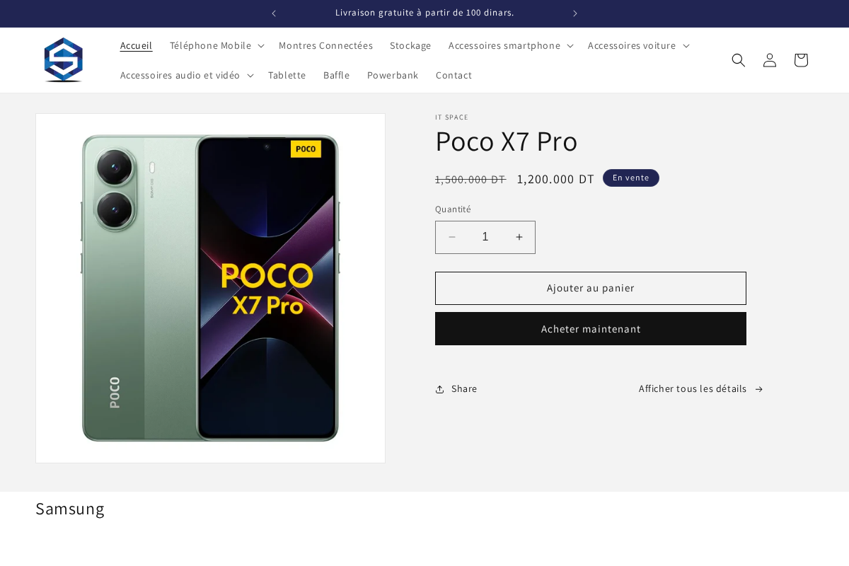 IT SPACE homepage screenshot