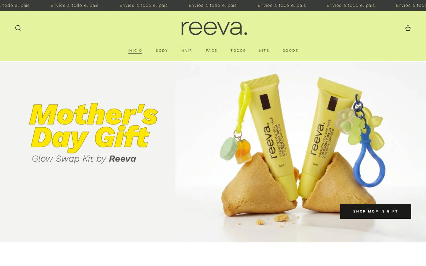 itsreeva.com homepage screenshot