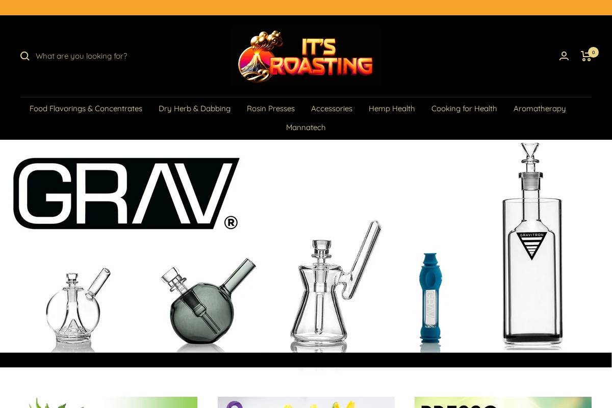itsroasting.com.au homepage screenshot