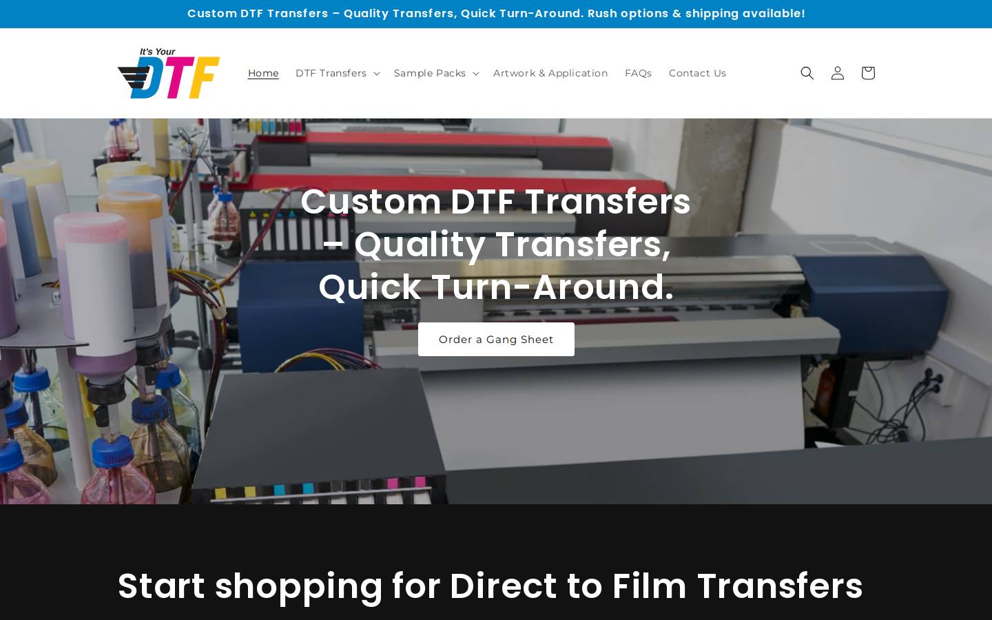 itsyourdtf.com homepage screenshot