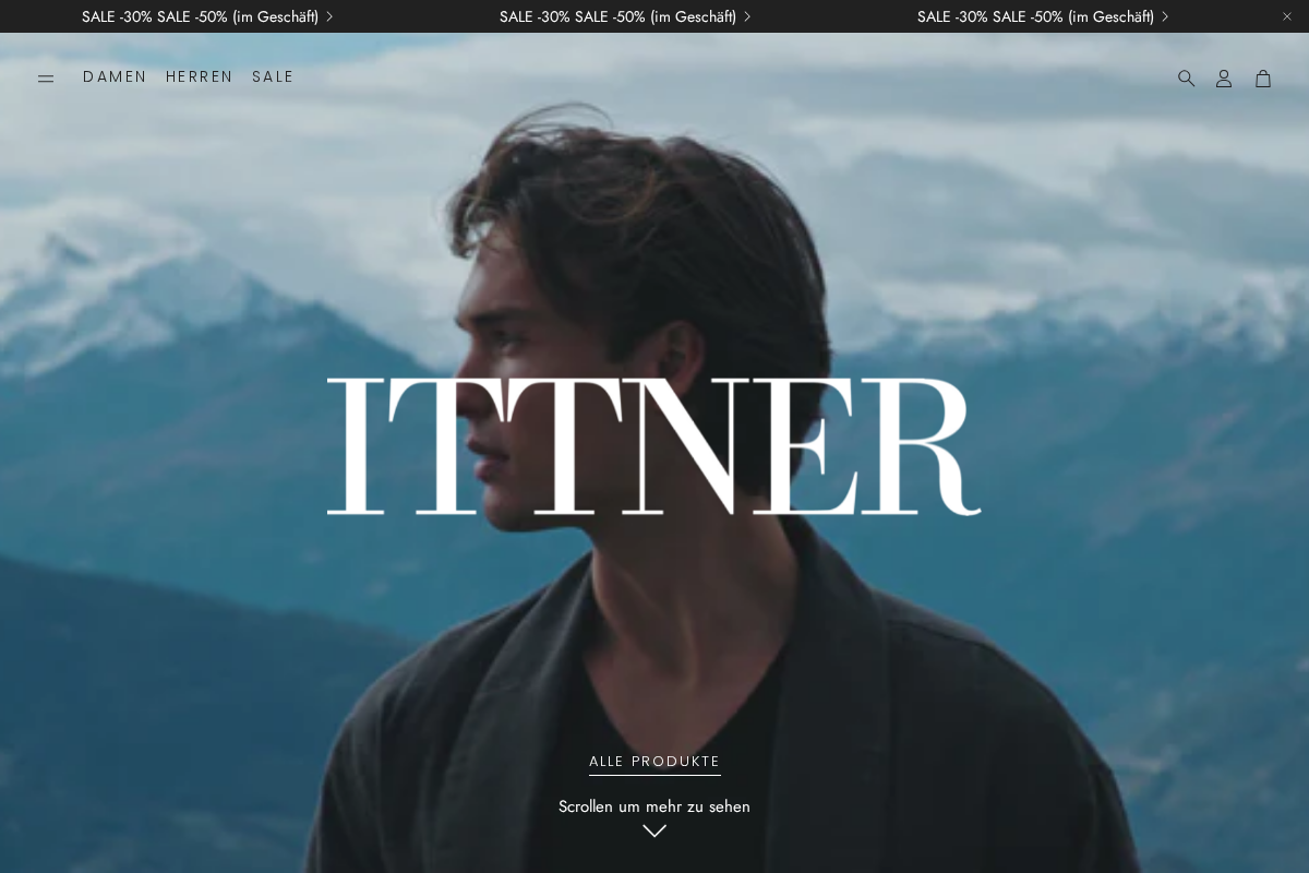 ITTNER homepage screenshot