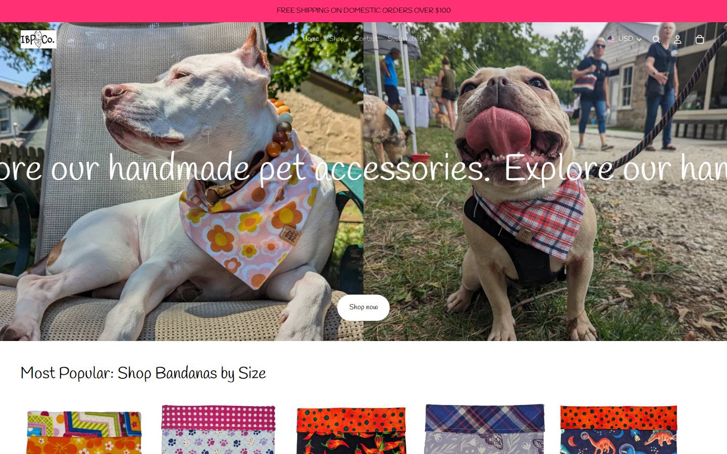 ittybittypittyco.com homepage screenshot