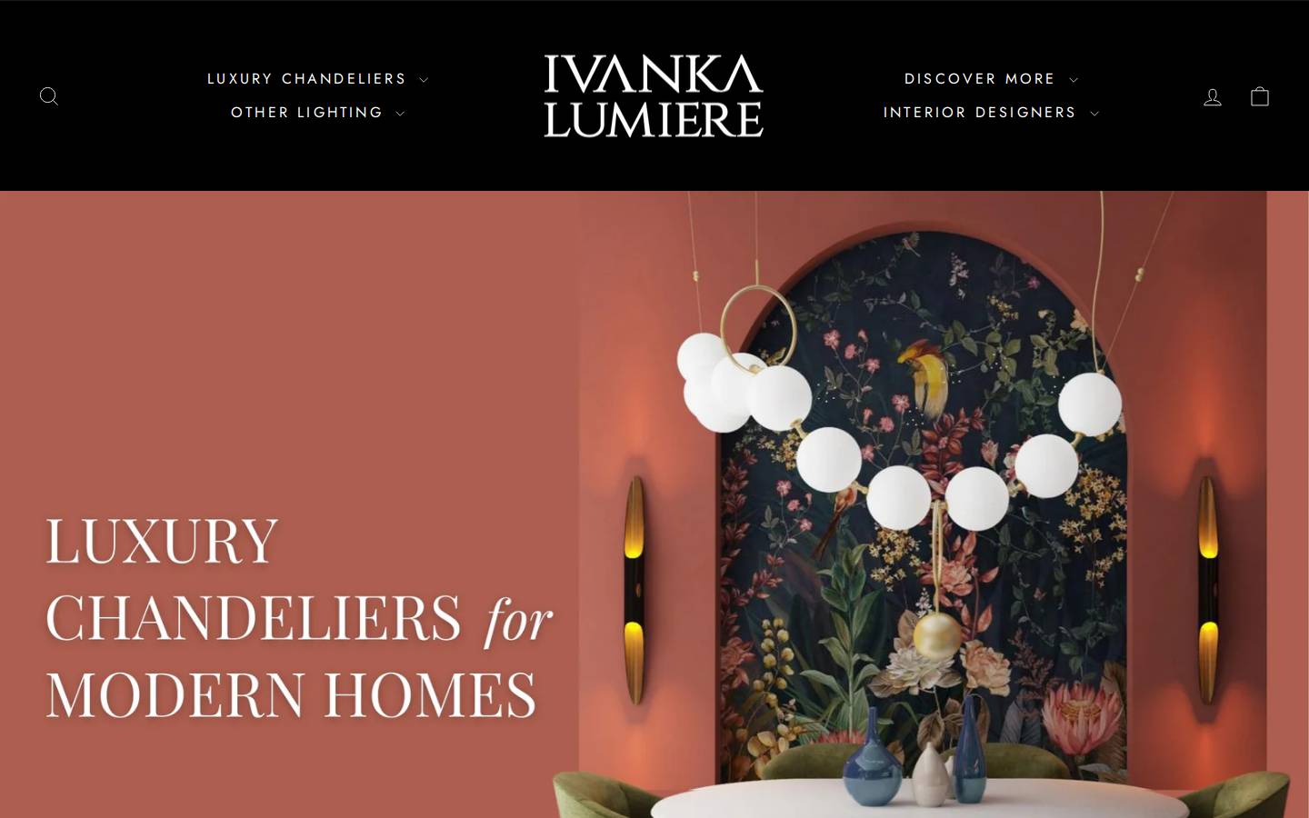 ivankalumiere.com homepage screenshot