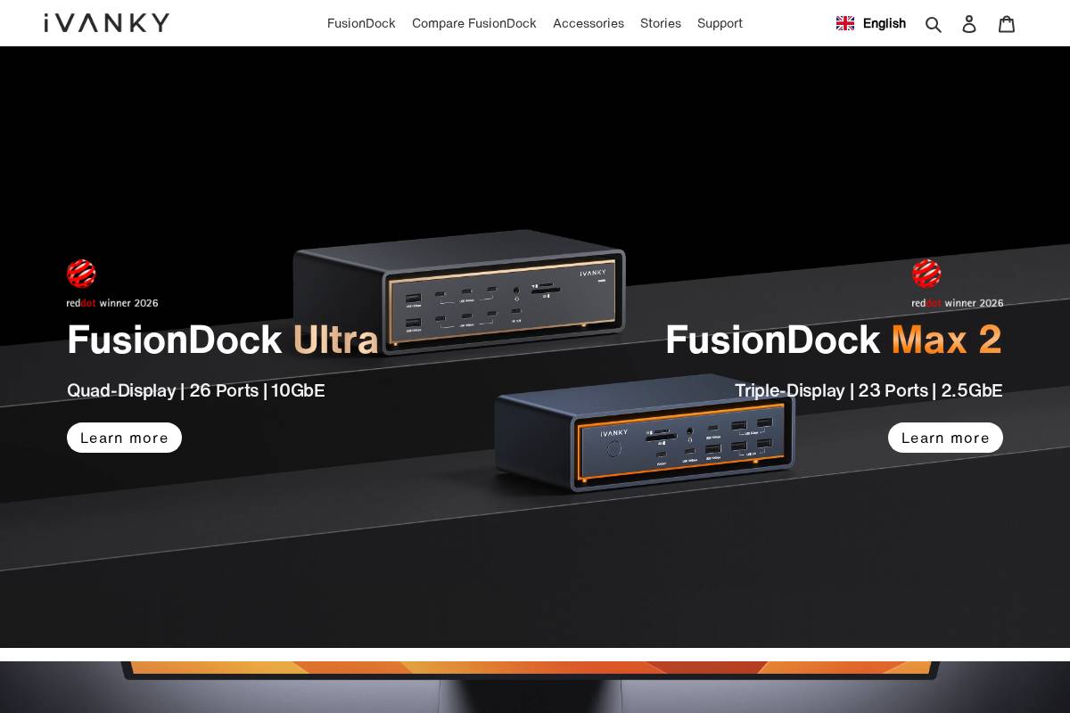 ivanky.com homepage screenshot