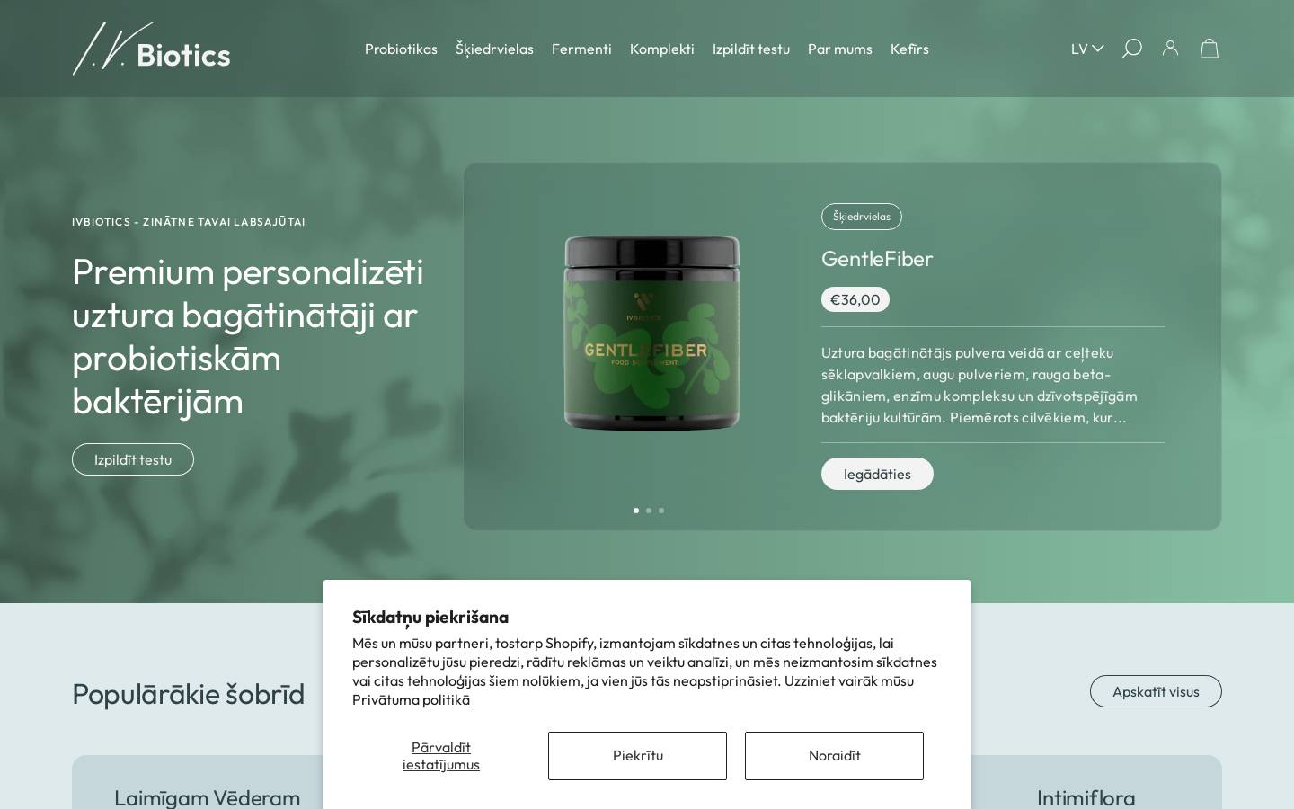ivbiotics.com homepage screenshot