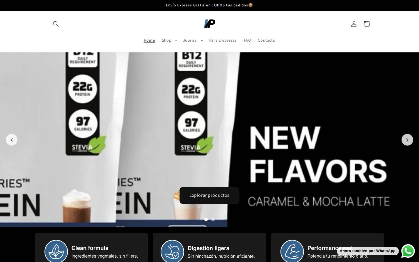 ivernprotein.com homepage screenshot