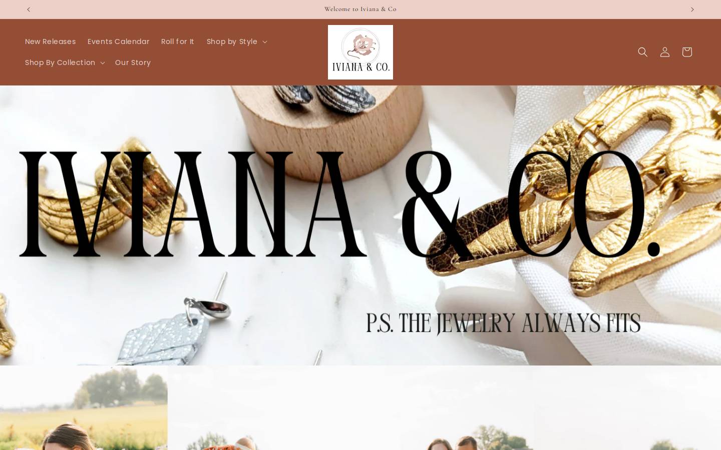 ivianaandco.com homepage screenshot