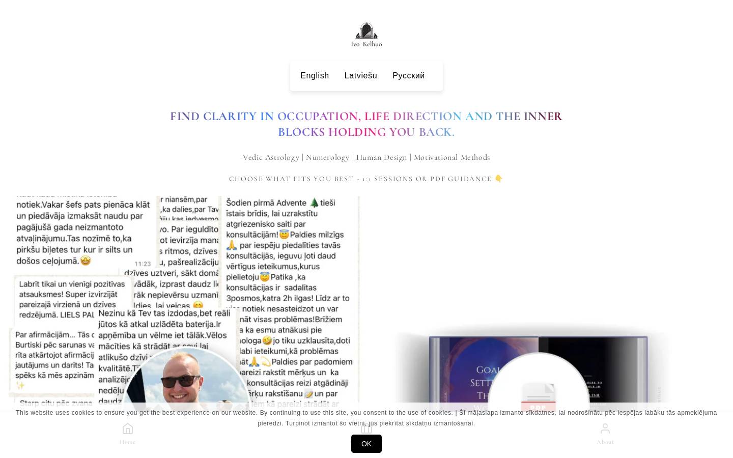 ivokelhuo.com homepage screenshot