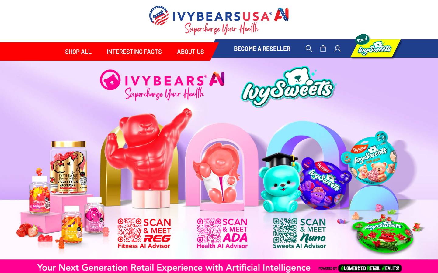 ivybearsusa.com homepage screenshot