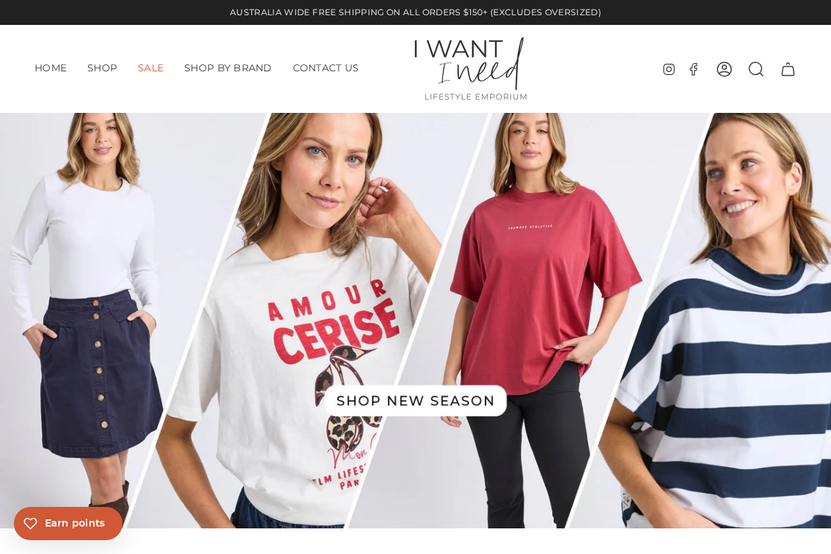 I Want I Need Echuca homepage screenshot